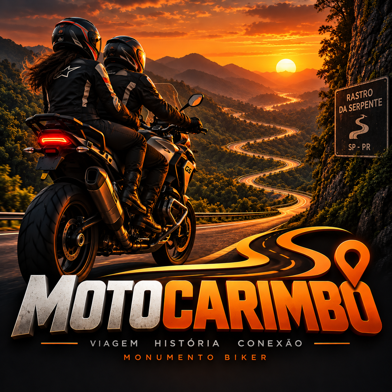 MotoCarimbo — viagem, história, conexão e monumentos biker